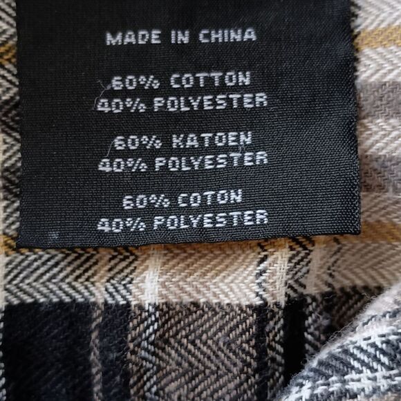 Harley Davidson Mens Plaid Shirt 2XL Button Front Short Sleeve Biker Motorcycle - Picture 9 of 16